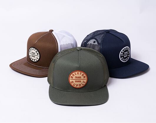 Kšiltovka Brixton Oath MP Trucker Hat - Olive Surplus/Olive Surplus