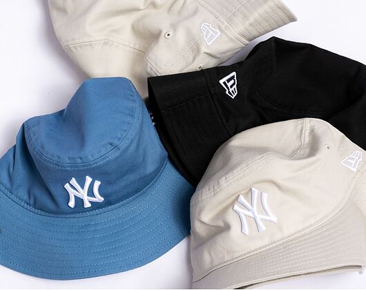 Klobouk New Era - Essential Tapered Bucket - Stone / White
