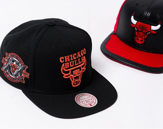 Kšiltovka Mitchell & Ness NBA Core Vi Snapback Chicago Bulls Black