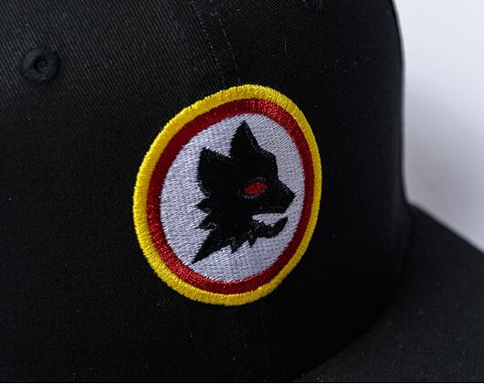 Kšiltovka New Era - 9FIFTY Lupetto AS Roma - Black