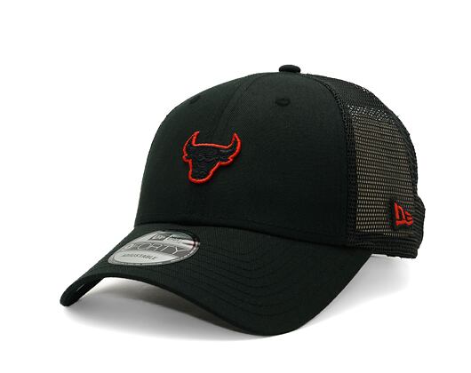 Kšiltovka New Era - 9FORTY Home Field Trucker - Chicago Bulls - Black