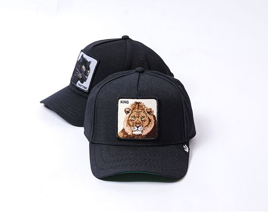 Kšiltovka Goorin - Trucker - King Field 100 - Black
