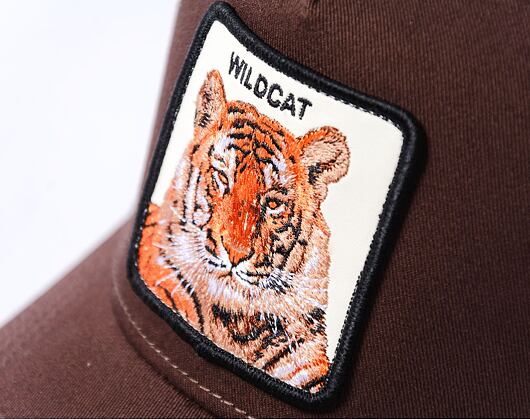 Kšiltovka Goorin - Trucker - The Wildcat Tiger - Brown