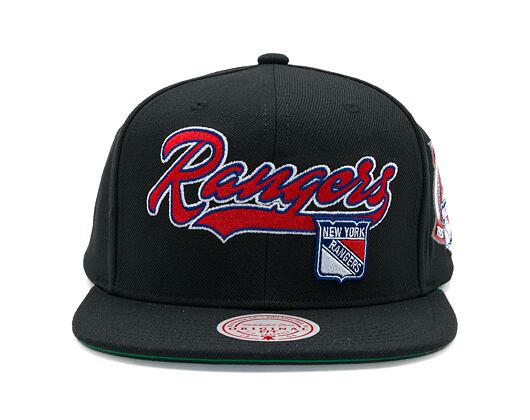 Kšiltovka Mitchell & Ness - New York Rangers - Oversweep Snapback Vntg - Black