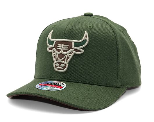 Kšiltovka Mitchell & Ness - Chicago Bulls - Fashion Classic Red - Olive