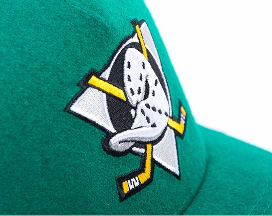 Kšiltovka Mitchell & Ness - Anaheim Ducks - Kicking Wool Pro Strapback Vntg - Teal