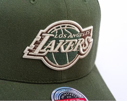 Kšiltovka Mitchell & Ness - Los Angeles Lakers - Fashion Classic Red - Olive