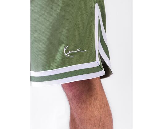 Kraťasy Karl Kani - Small Signature Mesh Shorts - Green