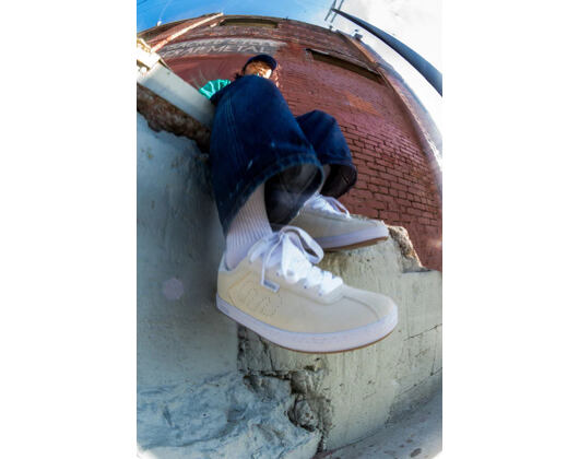 Boty boty ETNIES Scam WHITE/WHITE