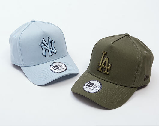 Kšiltovka New Era - MLB Tonal Outline 9FORTY A-Frame - LA Dodgers - New Olive