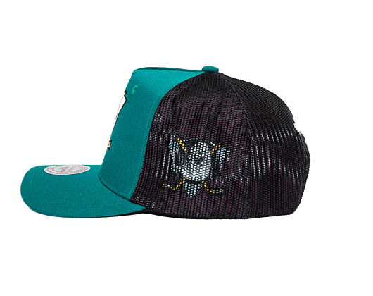 Kšiltovka Mitchell & Ness - NHL Tremor Trucker Vntg - Anaheim Ducks - Teal