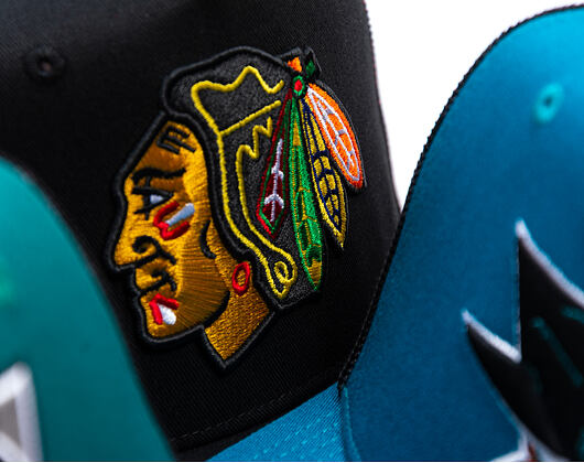 Kšiltovka Mitchell & Ness - NHL Tremor Trucker - Chicago Blackhawks - Black