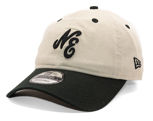 Kšiltovka New Era - Branded 9TWENTY - Stone / Black