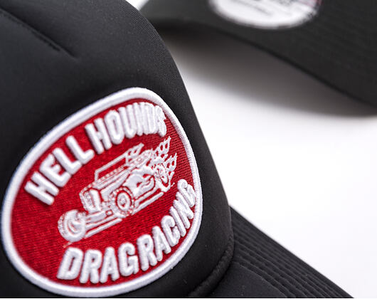 Kšiltovka New Era - Branded Graphic Patch 9FORTY Trucker - Black / Cherry