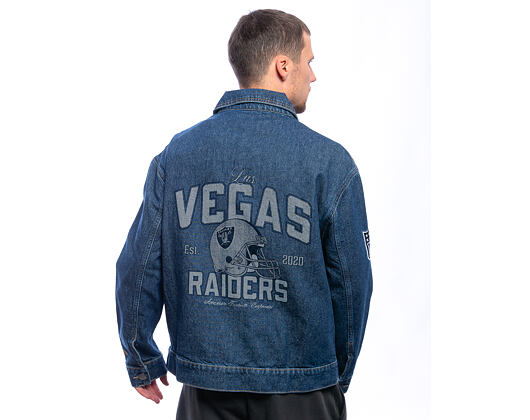 Bunda New Era - NFL Denim Jacket - Las Vegas Raiders - Rich Denim