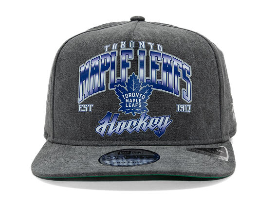 Kšiltovka New Era -  9FIFTY A-Frame NHL Washed - Toronto Maple Leafs - Black