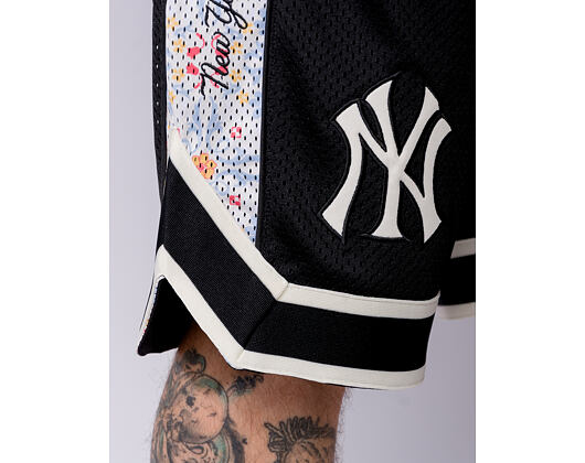 Kraťasy New Era - MLB Infill Mesh Shorts - NY Yankees - Black