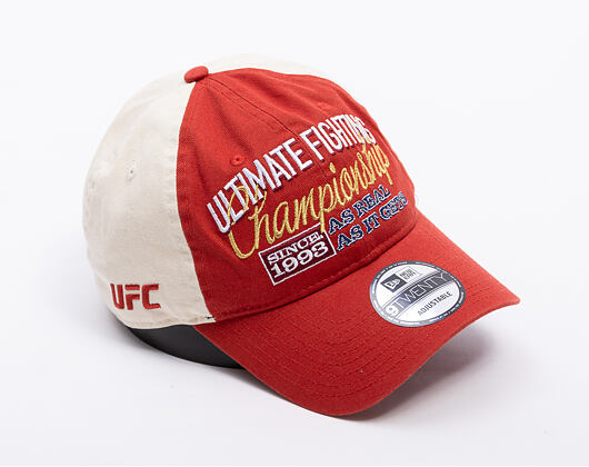 Kšiltovka New Era - UFC MMA 9TWENTY Graphic - Red / Cream