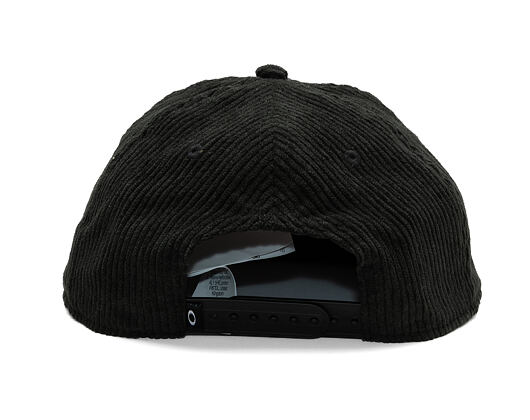 Kšiltovka Oakley - Ellipse Corduroy  Hat - Blackout