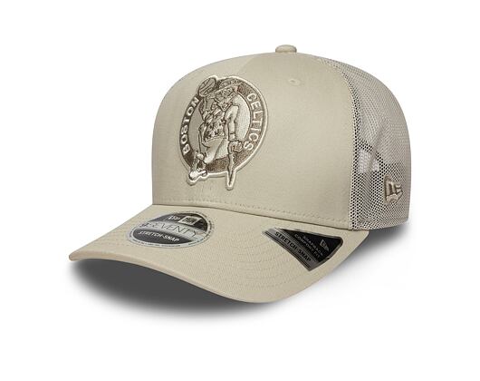 Kšiltovka New Era - NBA Tonal 9SEVENTY Stretch-Snap - Boston Celtics - Stone