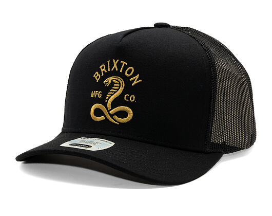 Kšiltovka Brixton - Ky X C Mp Trucker Hat - Black/Black