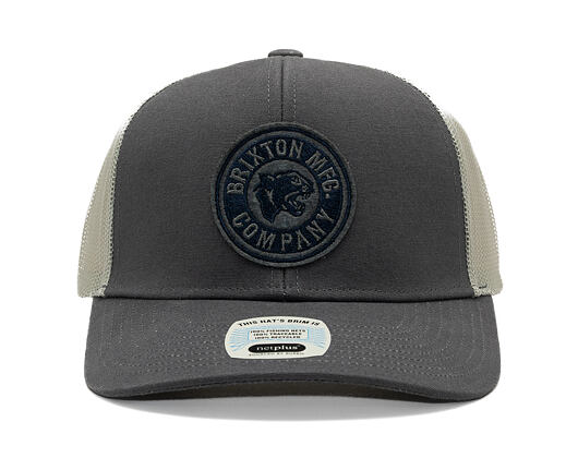 Kšiltovka Brixton - Forte Mp Mesh Cap - Grey/Blue