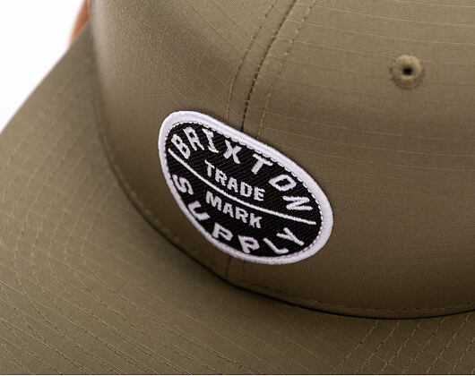 Kšiltovka Brixton - Oath Iii Snapback - Ivy Green Ripstop
