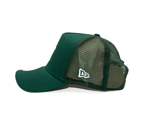 Kšiltovka New Era - MLB League Essential 9FORTY Trucker - NY Yankees - Dark Green / White