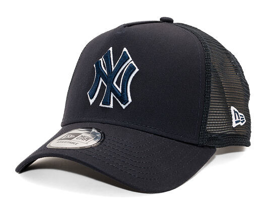 Kšiltovka New Era - MLB Outline 9FORTY Trucker - NY Yankees - Navy