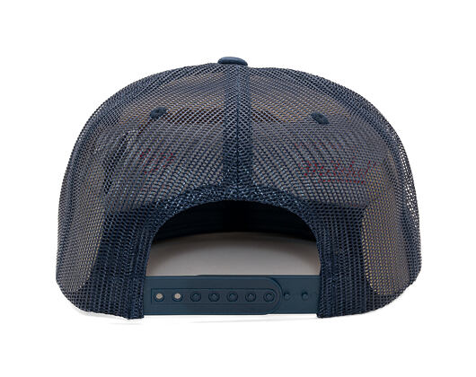 Kšiltovka Brixton - Oath Mp Trucker Hat - Mood Indigo/Off White/Mood Ind