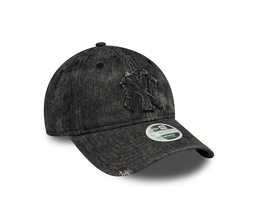Dámská Kšiltovka New Era - MLB Wash & Distressed Denim 9TWENTY - NY Yankees - Black