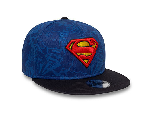 Dětská Kšiltovka New Era - Seasonal Superman 9FIFTY - Azure