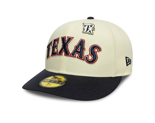 Kšiltovka New Era - MLB 1995 ASG Pin Pre-Curved 59FIFTY - Texas Rangers - Cream / Navy