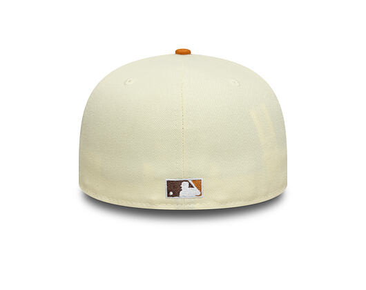 Kšiltovka New Era - MLB 1984 ASG Pin Pre-Curved 59FIFTY - SF Giants - Cream / Brown