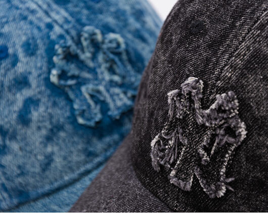 Dámská Kšiltovka New Era - MLB Wash & Distressed Denim 9TWENTY - NY Yankees - Black
