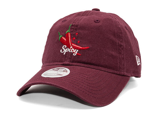 Dámská Kšiltovka New Era - Phrase - Spicy 9TWENTY - Burgundy