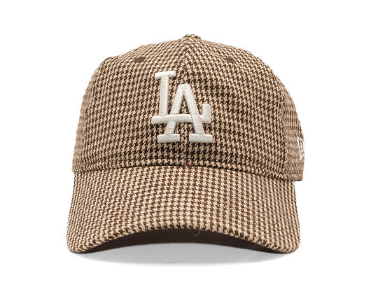 Kšiltovka New Era - MLB Houndstooth 9TWENTY - LA Dodgers - Auburn
