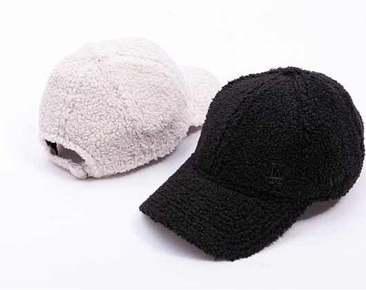 Dámská Kšiltovka New Era - MLB Borg Teddy Fleece 9FORTY - LA Dodgers - Black
