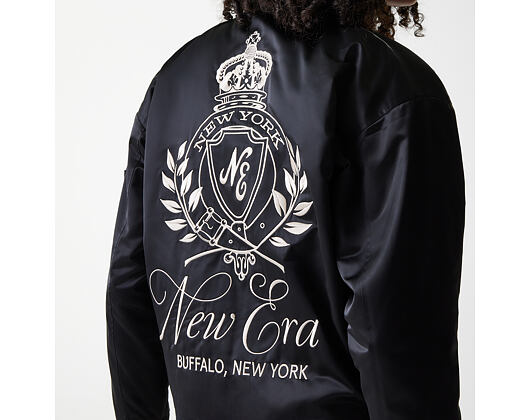 Dámská Bunda New Era - Satin Bomber - Black