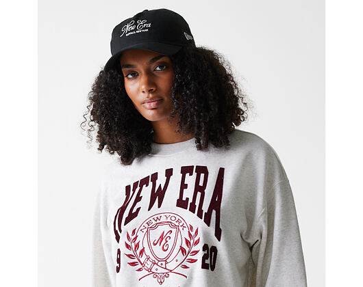 Dámská Mikina New Era - Crest Crewneck - Heather Grey