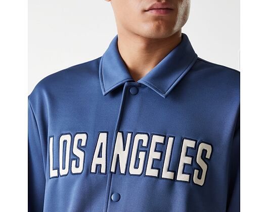 Dres New Era - NBA Button Jersey Shirt - LA Lakers - Muted Indigo