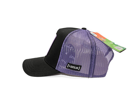 Kšiltovka Capslab - Smurfs Trucker - Crazy - Black / Purple