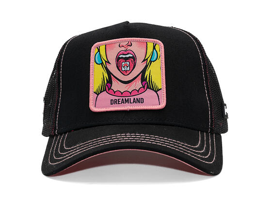 Kšiltovka Capslab Trucker - Famous Dreamland - Black