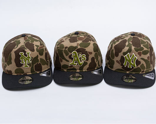Kšiltovka New Era "Three Looms × MLB Wool Duck Camo" 19TWENTY - NY Mets