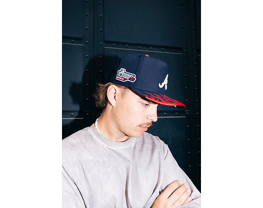 Kšiltovka New Era - 2025 MLB Speedway Classic 59FIFTY A-Frame - Atlanta Braves