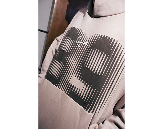 Mikina Karl Kani - Signature 89 Boxy Os Hoodie Brown