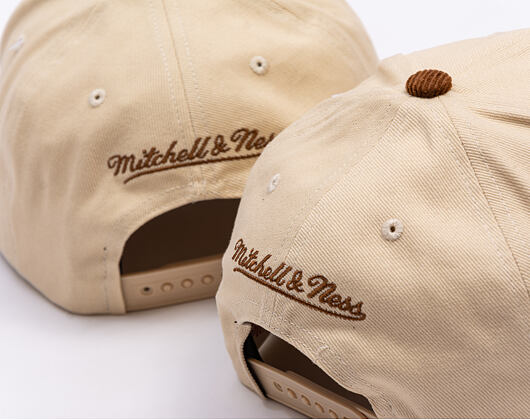 Kšiltovka Mitchell & Ness - Tawny Pro Crown - Milwaukee Bucks - Sand/Brown