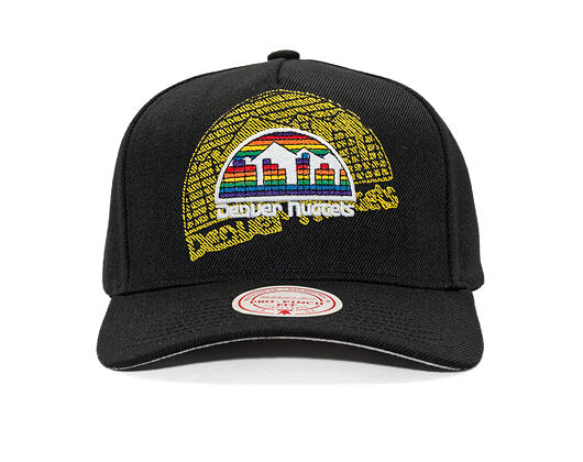 Kšiltovka Mitchell & Ness - NBA Tilted Pro Snapback Hwc - Denver Nuggets - Black
