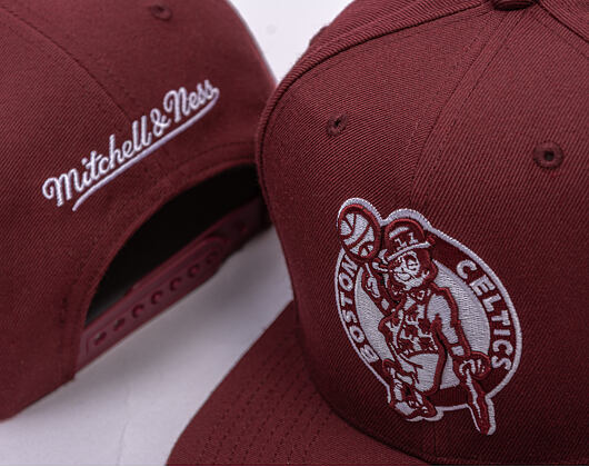 Kšiltovka Mitchell & Ness - NBA Fashion Basic Snapback - Boston Celtics - Dark Purple