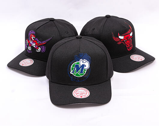 Kšiltovka Mitchell & Ness - NBA Tilted Pro Snapback Hwc - Dallas Mavericks - Black